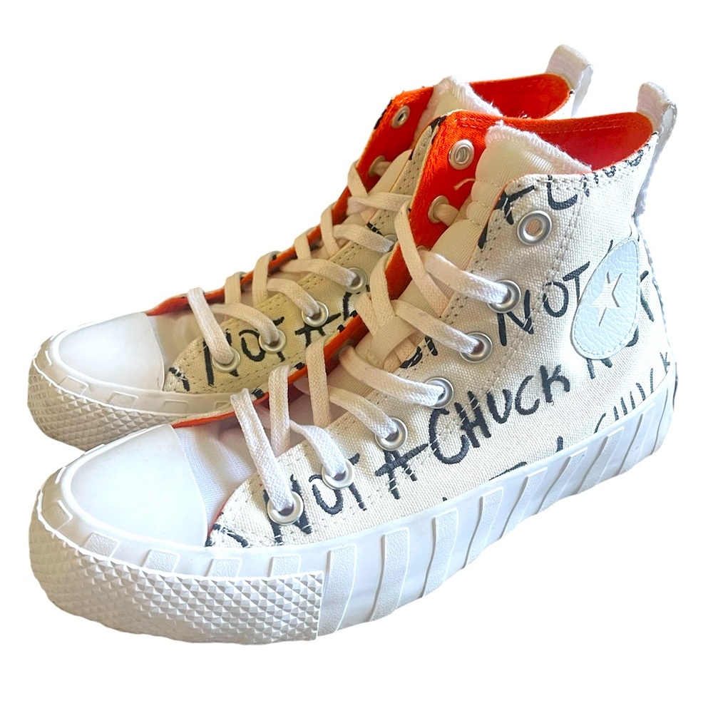 Not A CHUCK 70, CONVERSE Sneakers High Tops 'UNT1TL3D White
